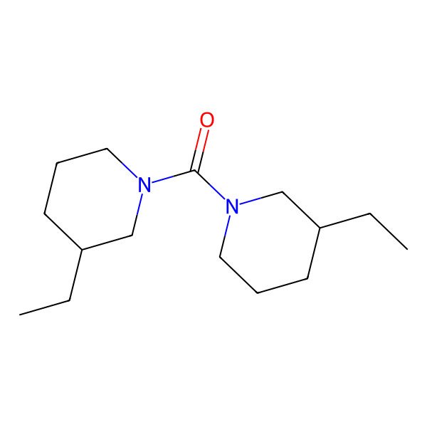 2D Structure of Bis(3-ethylpiperidin-1-yl)methanone