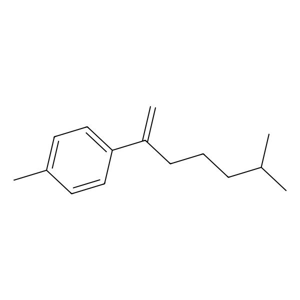 2D Structure of Bisabola-1,3,5,7(14)-tetraene 2D Structure of Bisabola-1,3,5,7(14)-tetraene