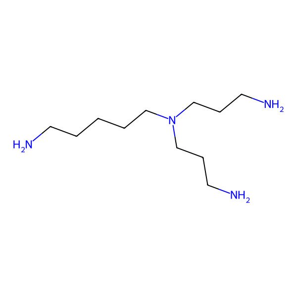 2D Structure of Bis(aminopropyl)cadaverine