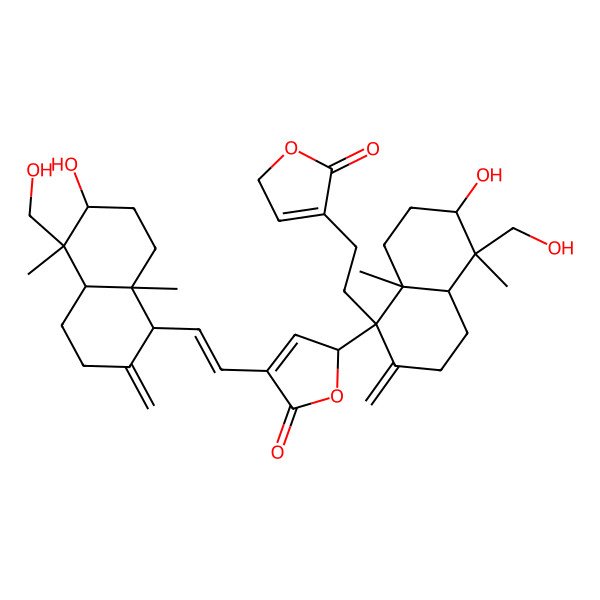2D Structure of bisandrographolide B