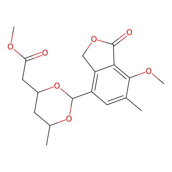 2D Structure of Biscogniphthalide A