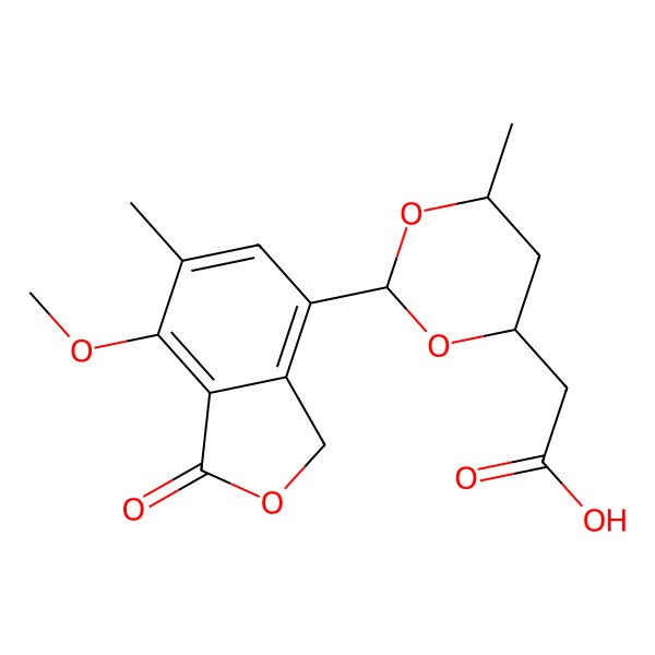2D Structure of Biscogniphthalide B