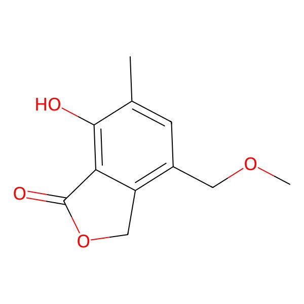 2D Structure of Biscogniphthalide D