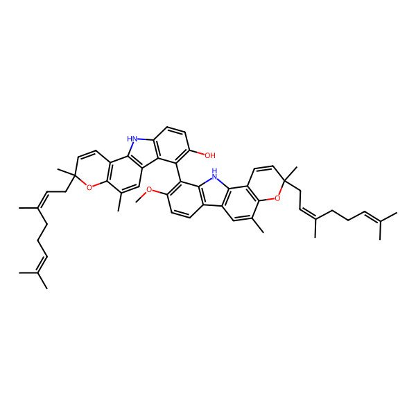 2D Structure of Bisgerayafoline A 2D Structure of Bisgerayafoline A