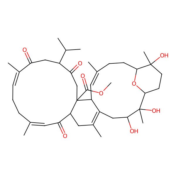 2D Structure of Bisglaucumlide E
