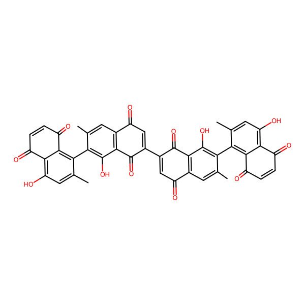 2D Structure of Bisisodiospyrin