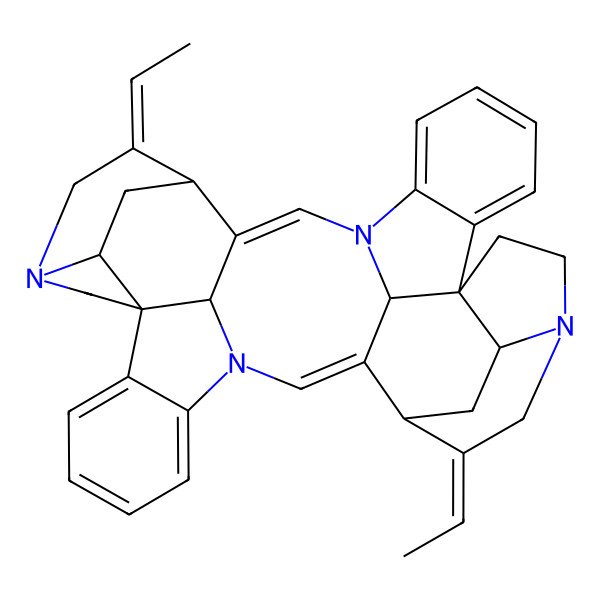 2D Structure of Bisnordihydrotoxyferine