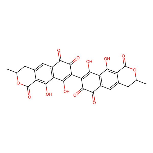 2D Structure of Bisnorxanthomegnin