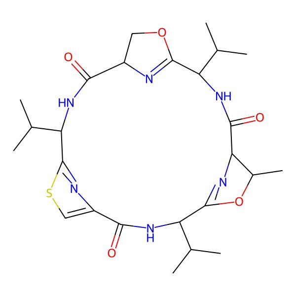 2D Structure of Bistratamide F