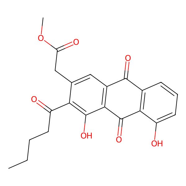 2D Structure of Blanchaquinone