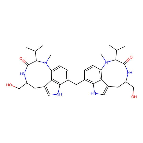 2D Structure of Blastmycetin A