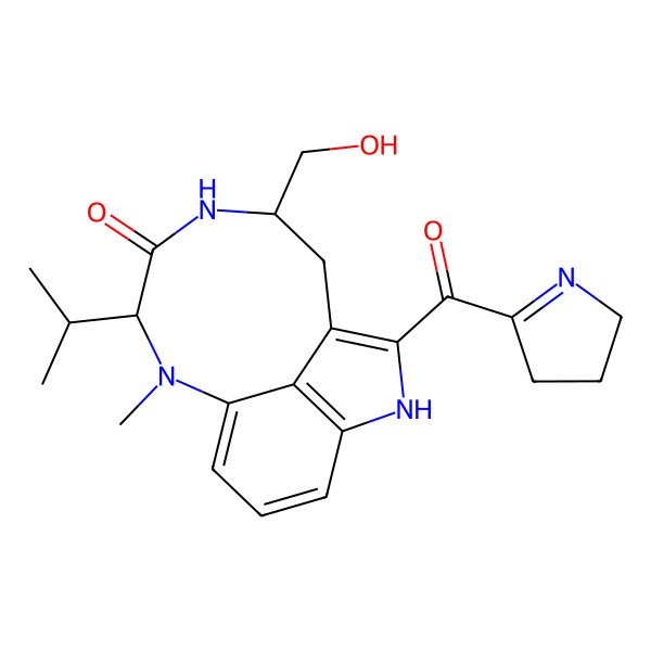 2D Structure of Blastmycetin F