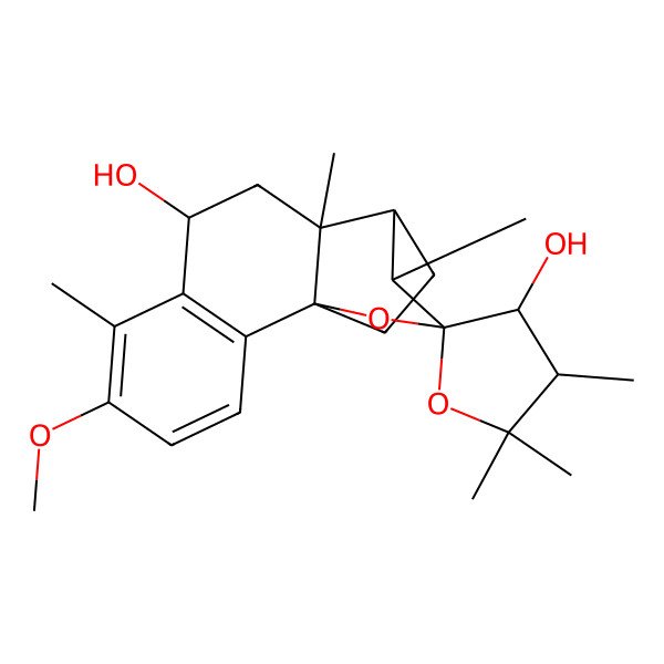 2D Structure of Blazeispirol G