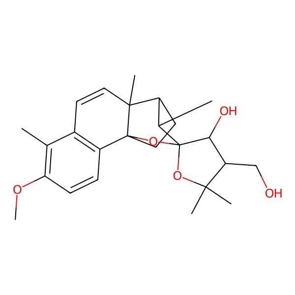 2D Structure of Blazeispirol I