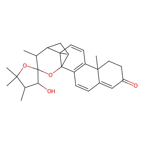 2D Structure of Blazeispirol U