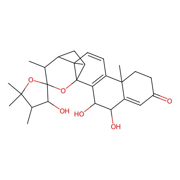 2D Structure of Blazeispirol V1