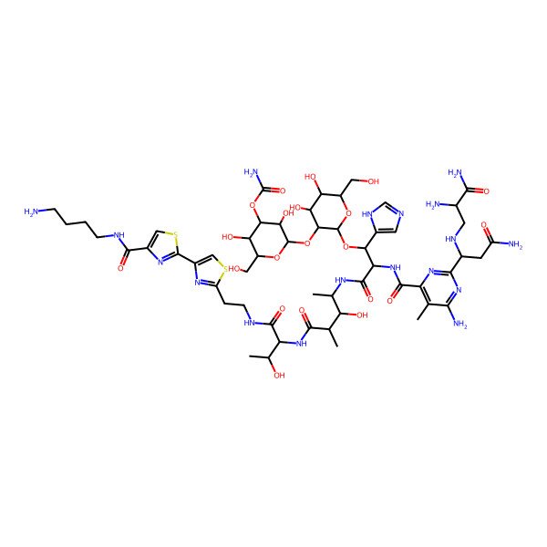 2D Structure of Bleomycin A2'-A