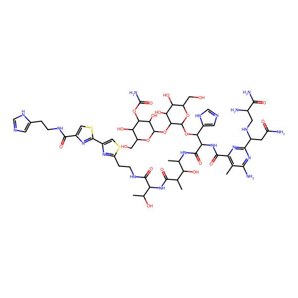2D Structure of Bleomycin A2'-C