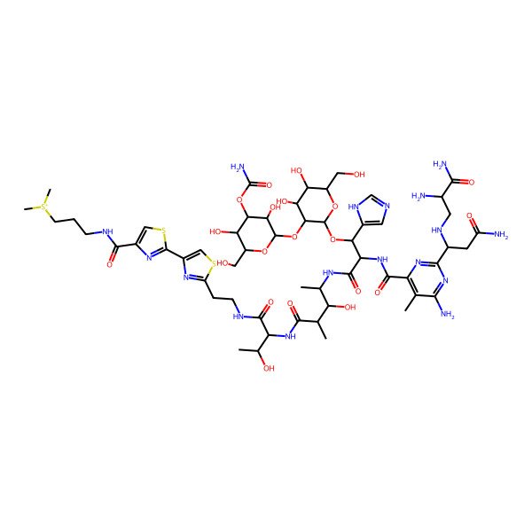 2D Structure of Isobleomycin A2