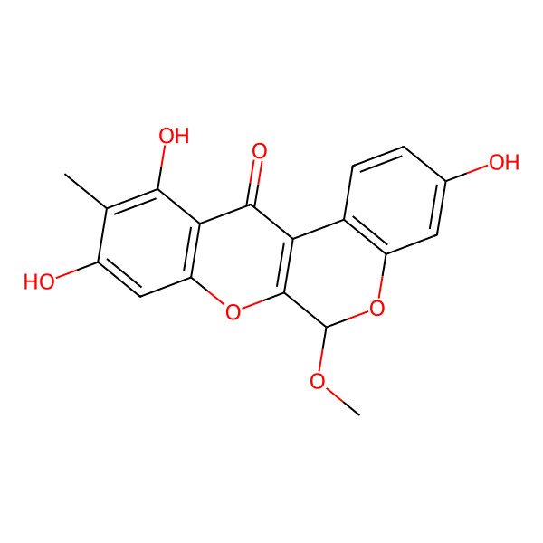 2D Structure of Boeravinone D