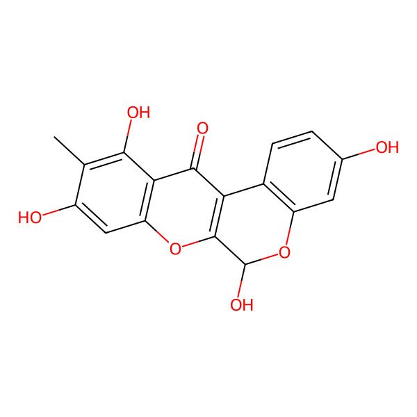 2D Structure of boeravinone E