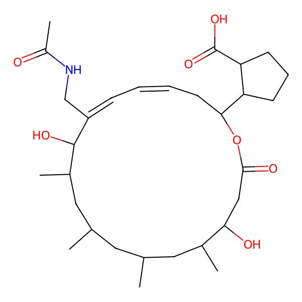 2D Structure of Borrelidin I