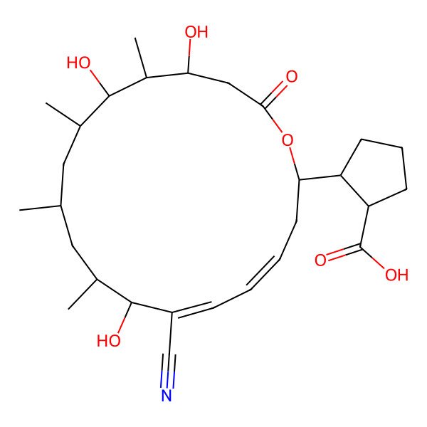 2D Structure of Borrelidin L