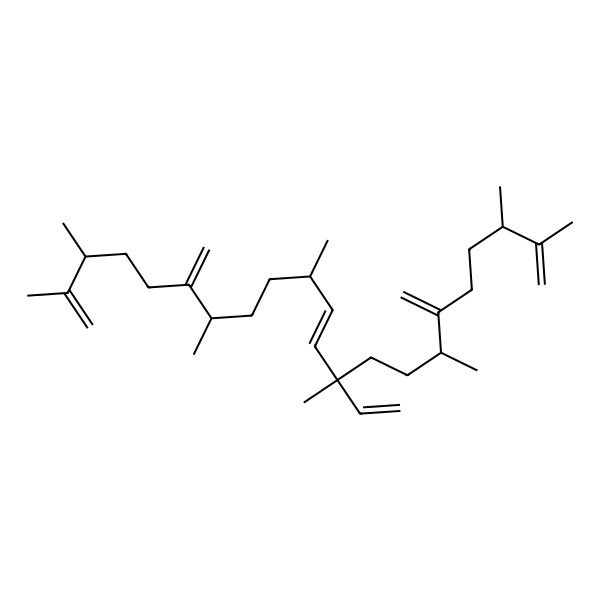 2D Structure of Botryococcene