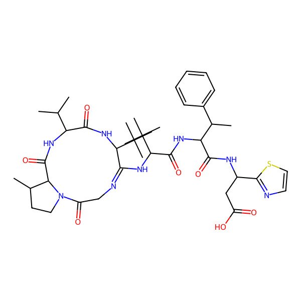 2D Structure of Bottromycin A2 acid