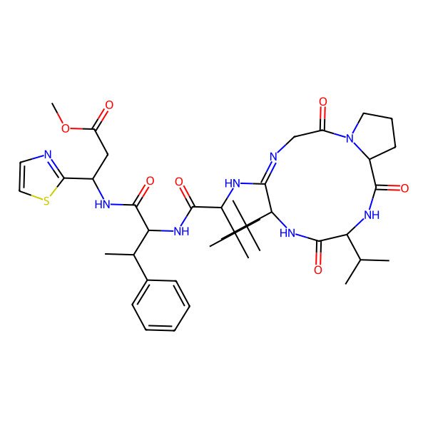 2D Structure of Bottromycin B2