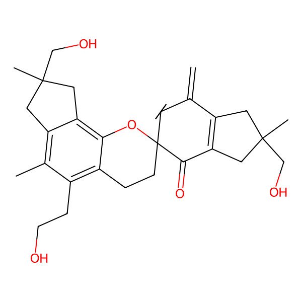 2D Structure of Bovistol B