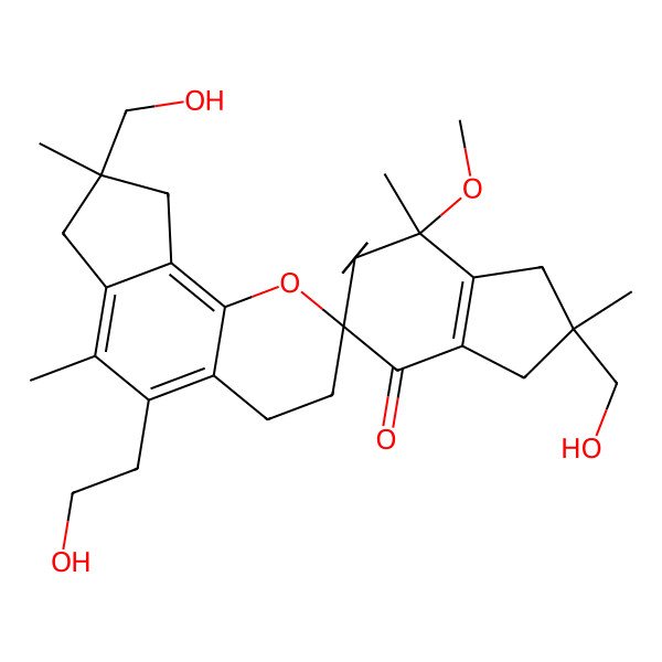 2D Structure of Bovistol C