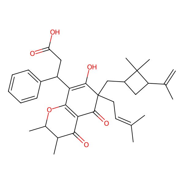 2D Structure of Brasiliensophyllic acid A