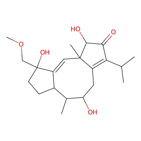 2D Structure of Brassicicene S