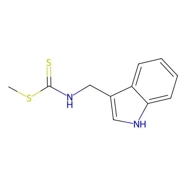 2D Structure of Brassinin 2D Structure of Brassinin