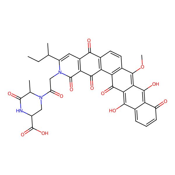 2D Structure of Bravomicin A