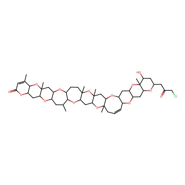2D Structure of Brevetoxin C