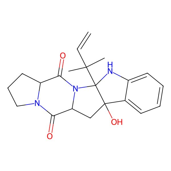 2D Structure of Brevianamide E