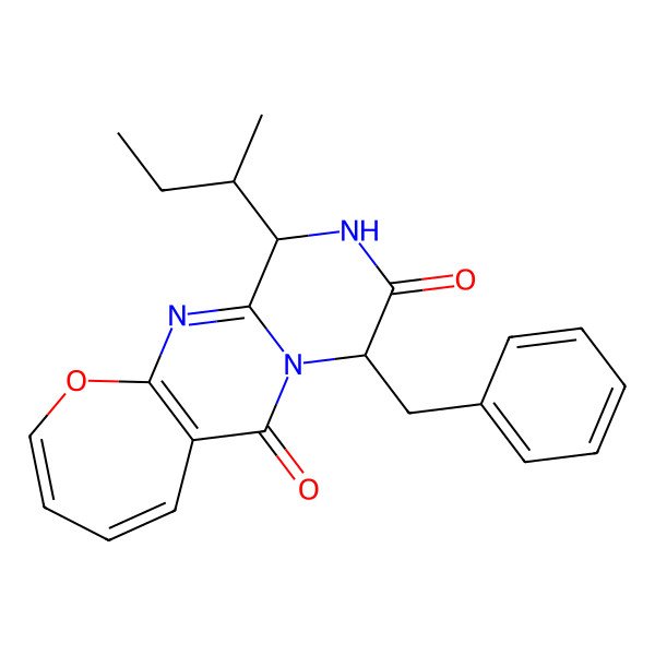 2D Structure of Brevianamide P