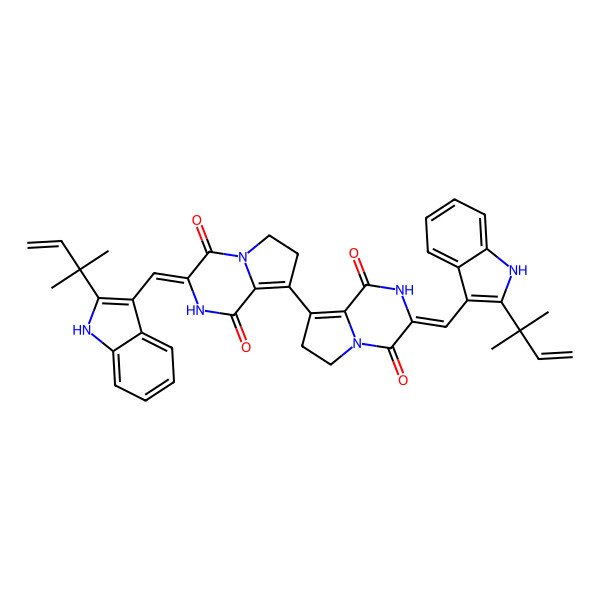 2D Structure of brevianamide S