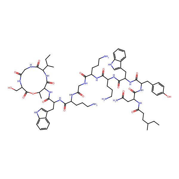 2D Structure of Brevicidine