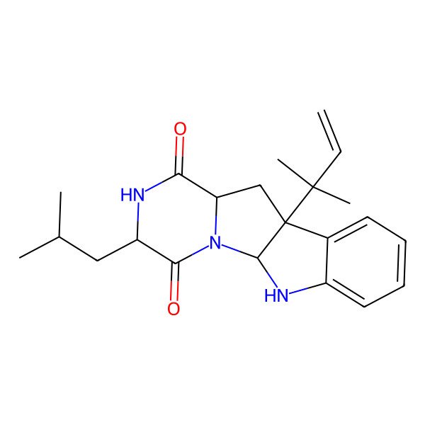 2D Structure of Brevicompanine B