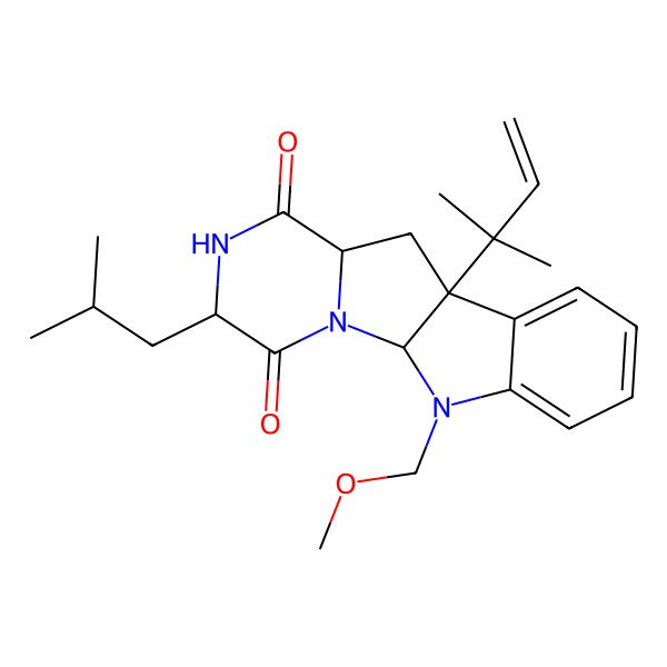 2D Structure of Brevicompanine D