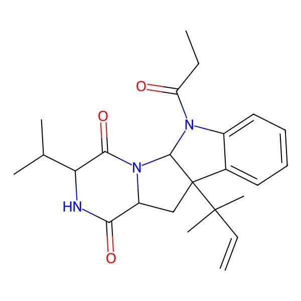 2D Structure of Brevicompanine H