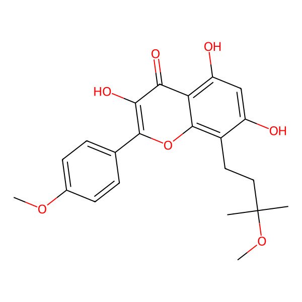 2D Structure of Brevicornin