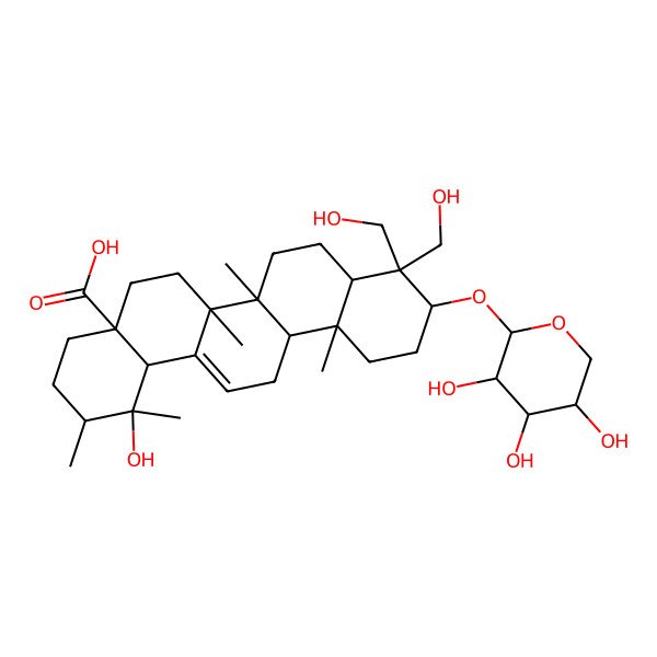 2D Structure of Brevicuspisaponin 2