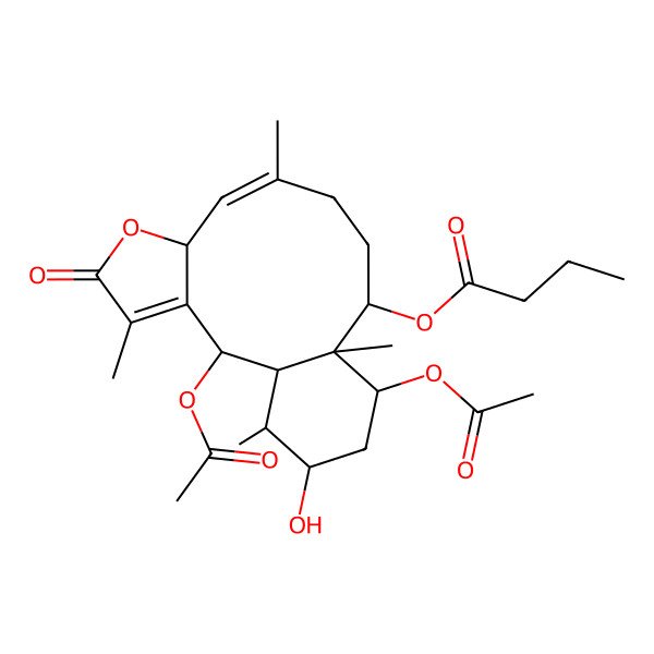 2D Structure of Briareolide G
