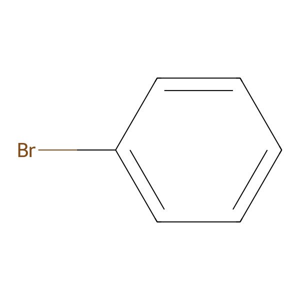 2D Structure of Bromobenzene