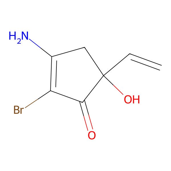 2D Structure of Bromomyrothenone B