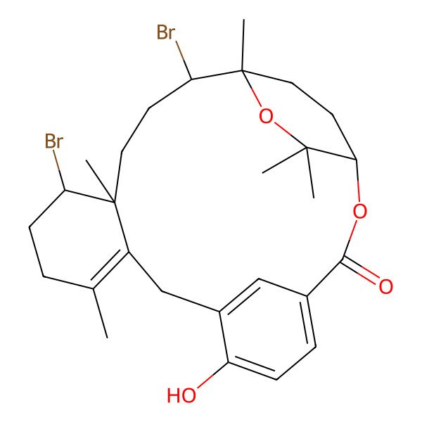 2D Structure of Bromophycolide Q